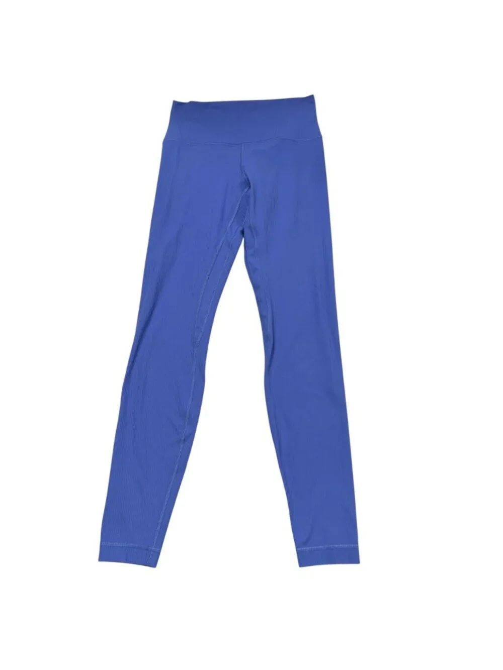 Lululemon Align Ribbed High Rise Pant 28" Inseam Wild Indigo Size 6